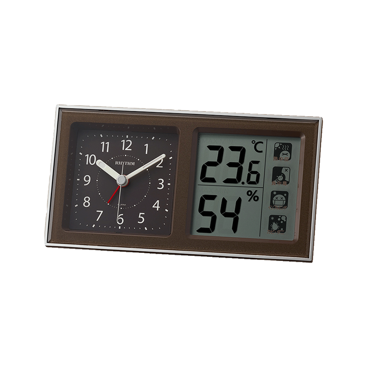 Rhythm Beep Alarm Clock RT8RE678SR06