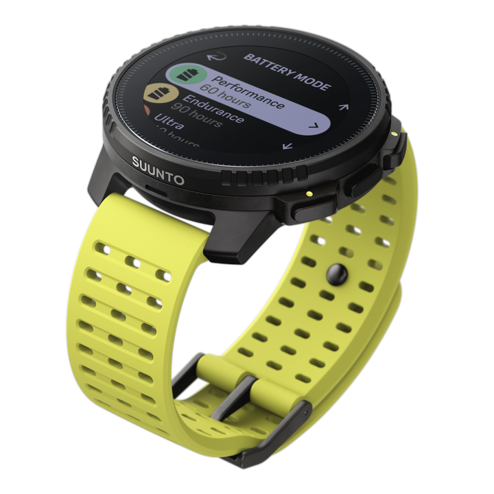 Suunto Vertical Black Lime - Large Screen Adventure Watch For Outdoor Expeditions And Training