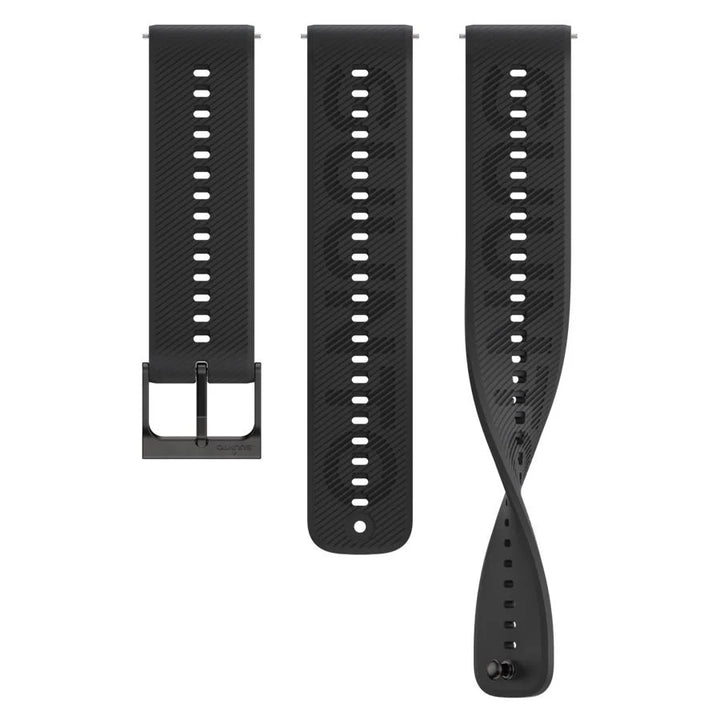 Suunto 22mm Athletic 6 Silicone Strap All Black (S+M Size) SUSS05106800022