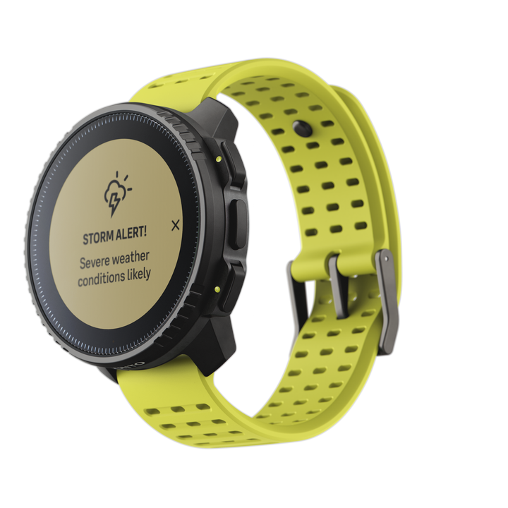 Suunto Vertical Black Lime - Large Screen Adventure Watch For Outdoor Expeditions And Training