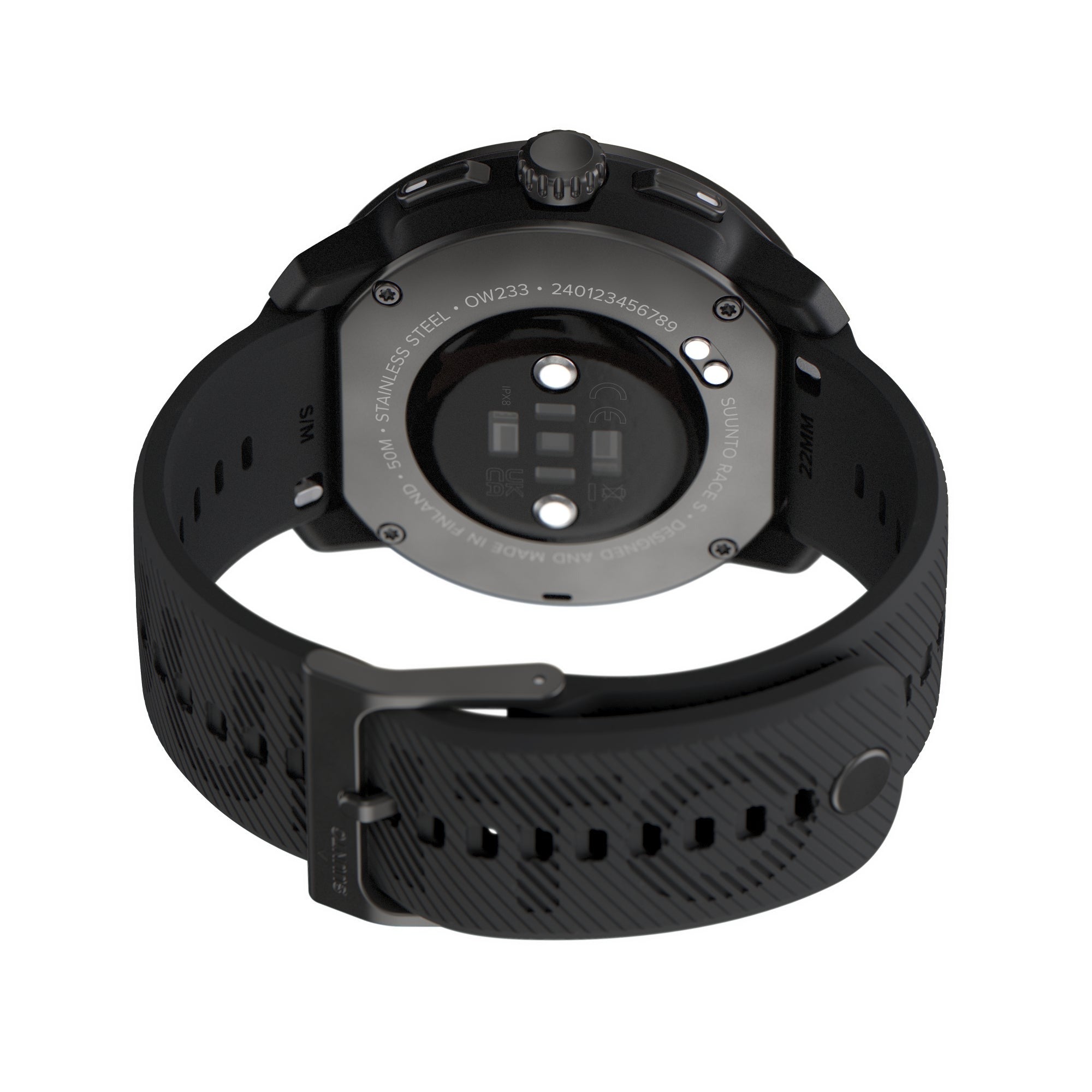 Suunto Race S All Black SUSS051013000 – Solar Time™
