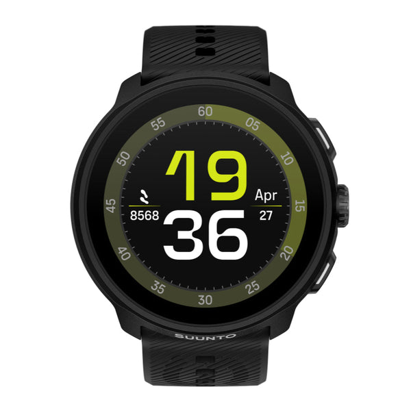 Suunto Run All Black with Silicone Strap SUSS051272000