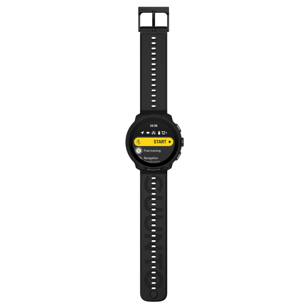 Suunto Run All Black with Silicone Strap SUSS051272000 – Solar Time™