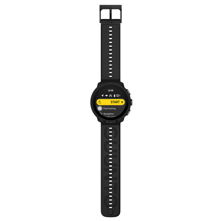 Suunto Run All Black with Silicone Strap SUSS051272000