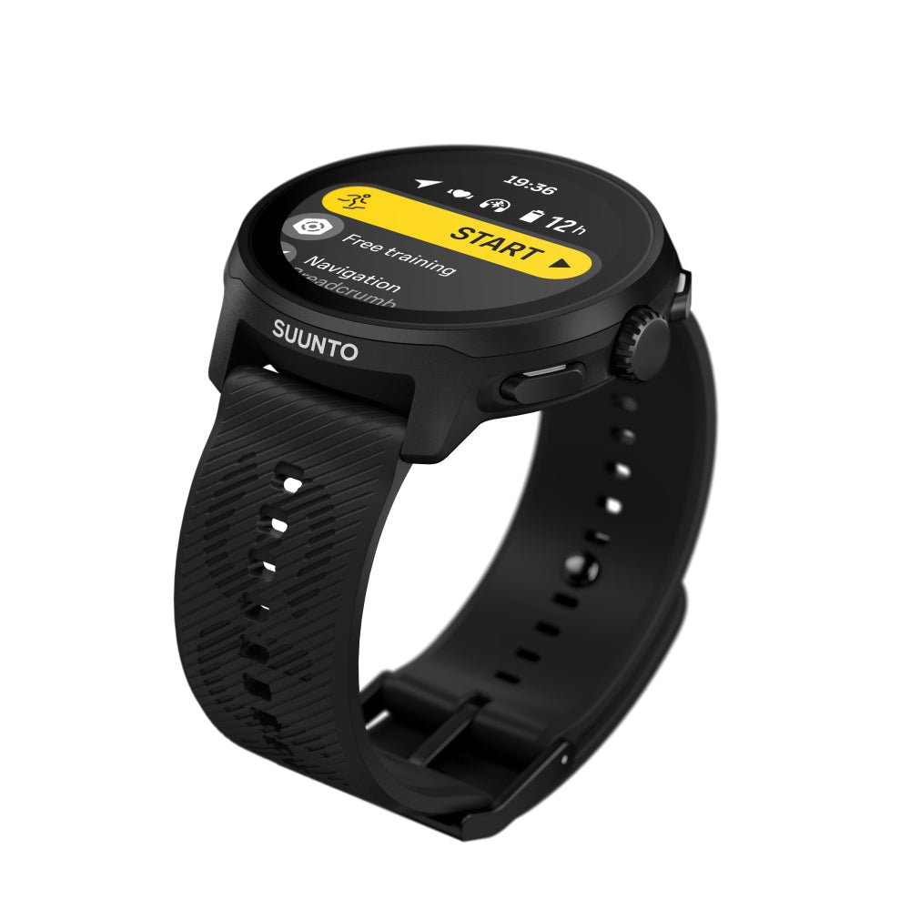 時計 Suunto Run All Black with Silicone Strap Suunto Run All Black with Silicone Strap SUSS051272000 – Solar Time™