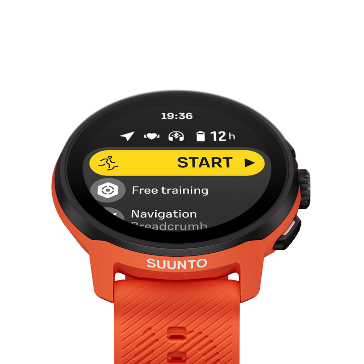 Suunto Run Coral Orange With Silicone Strap SUSS051275000