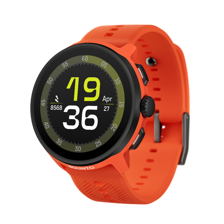 Suunto Run Coral Orange With Silicone Strap SUSS051275000