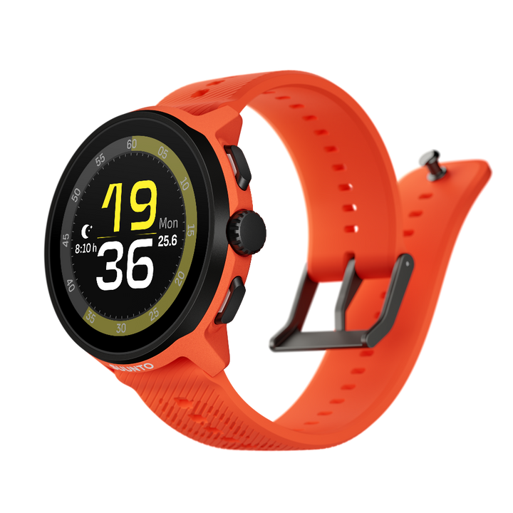 Suunto Run Coral Orange With Silicone Strap SUSS051275000