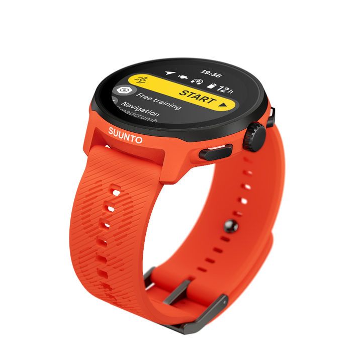 Suunto Run Coral Orange With Silicone Strap SUSS051275000