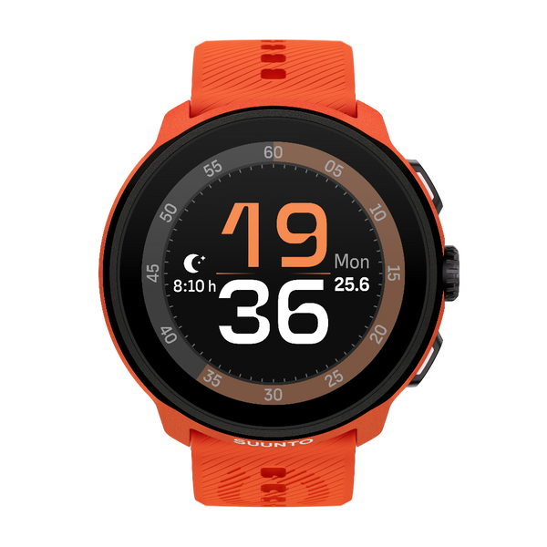 Suunto Run Coral Orange With Silicone Strap SUSS051275000