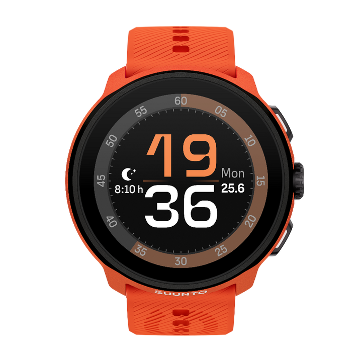 Suunto Run Coral Orange With Silicone Strap SUSS051275000