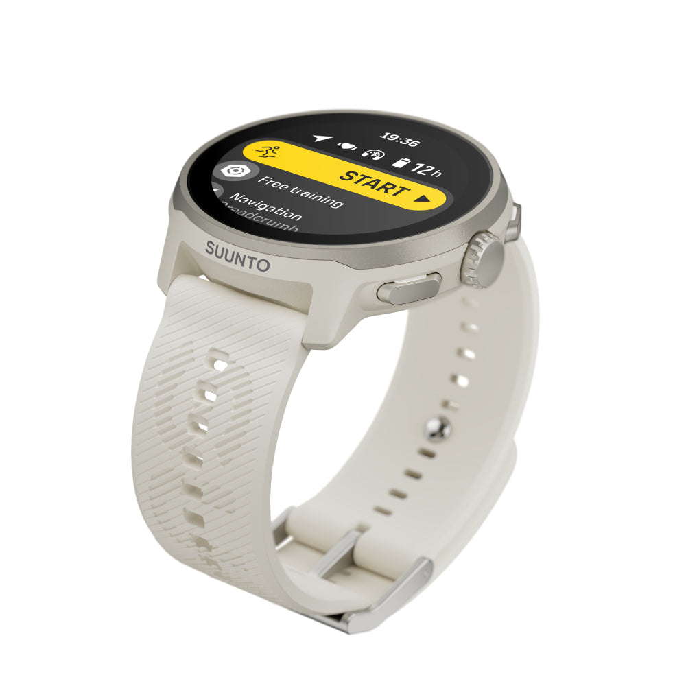 Suunto Run Frost Gray with Silicone Strap SUSS051273000 – Solar Time™