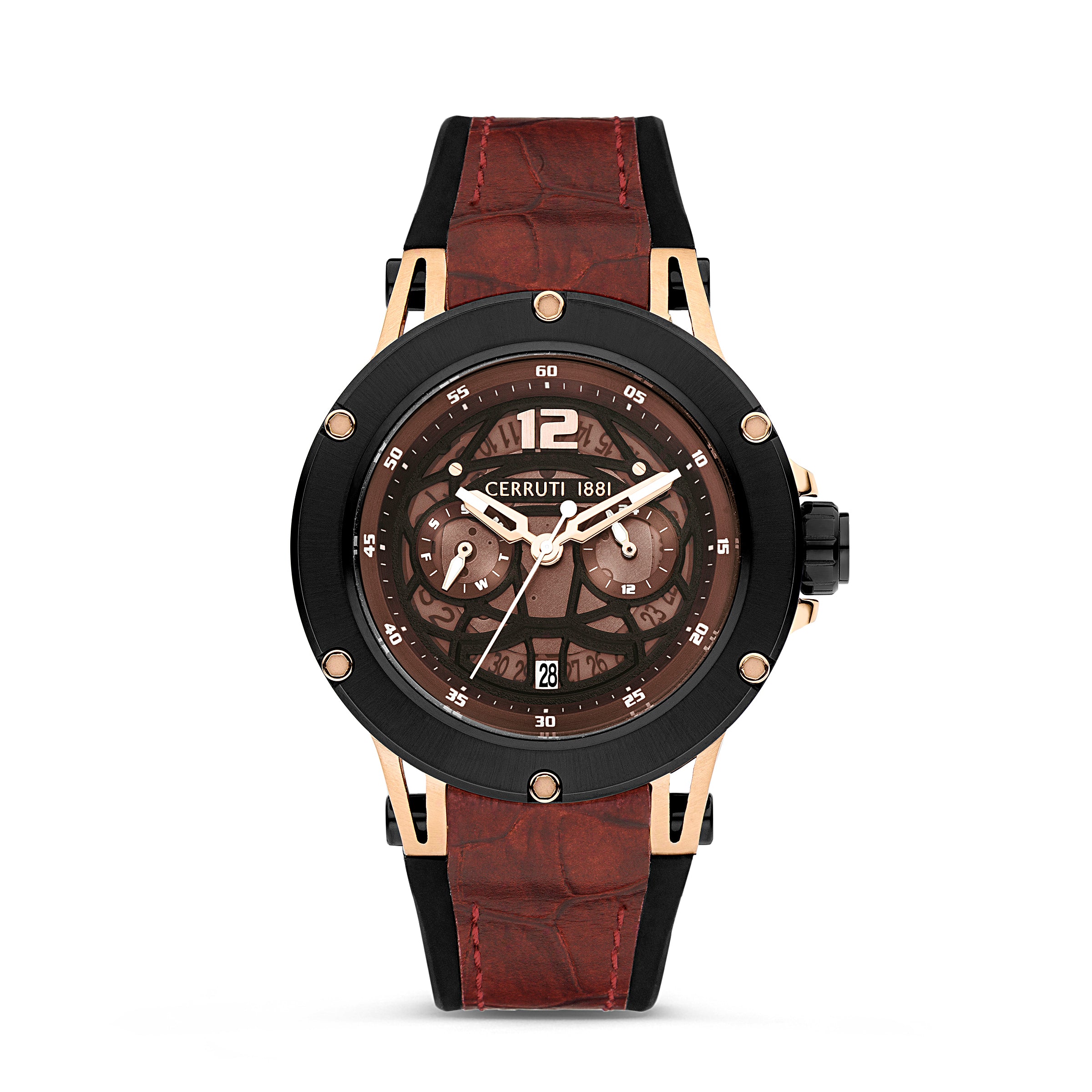 Cerruti 1881 leather outlet watch