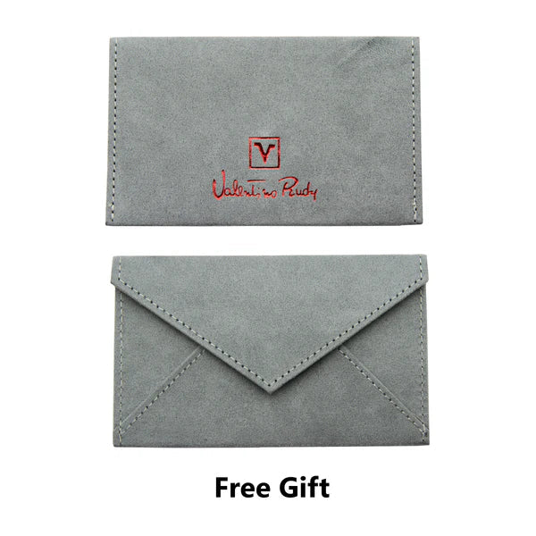 Valentino Rudy Grey Card Holder FGPVRG0004