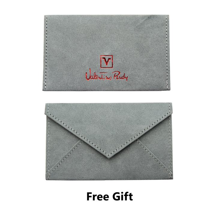 Valentino Rudy Grey Card Holder FGPVRG0004