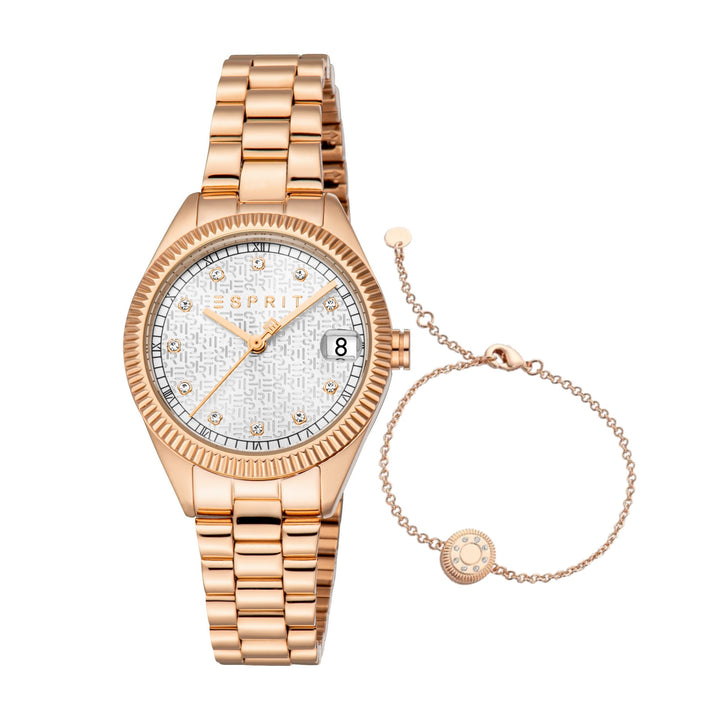 Esprit Leilani Women Watch & Jewellery Set ES1L433M0045