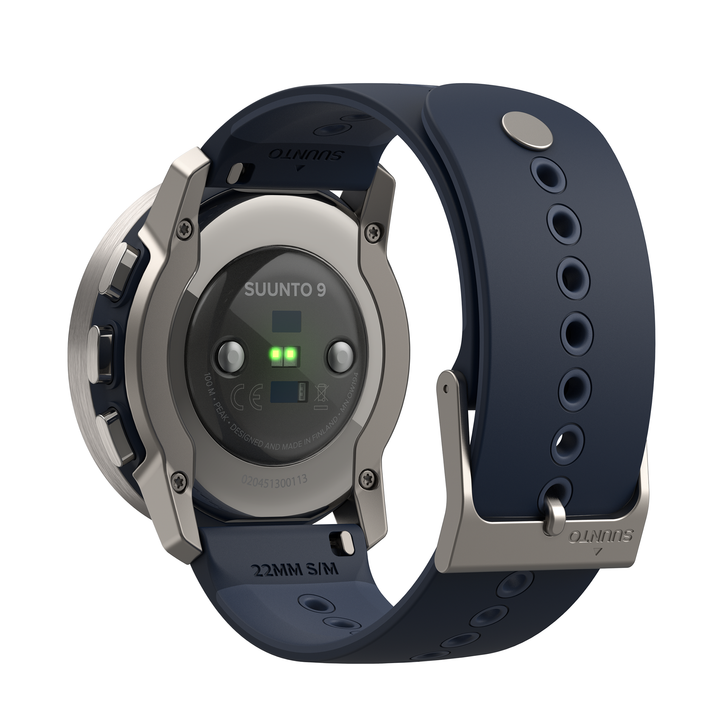 Suunto 9 Peak Granite Blue Titanium - Ultra Thin, Small, Tough GPS Sports Watch