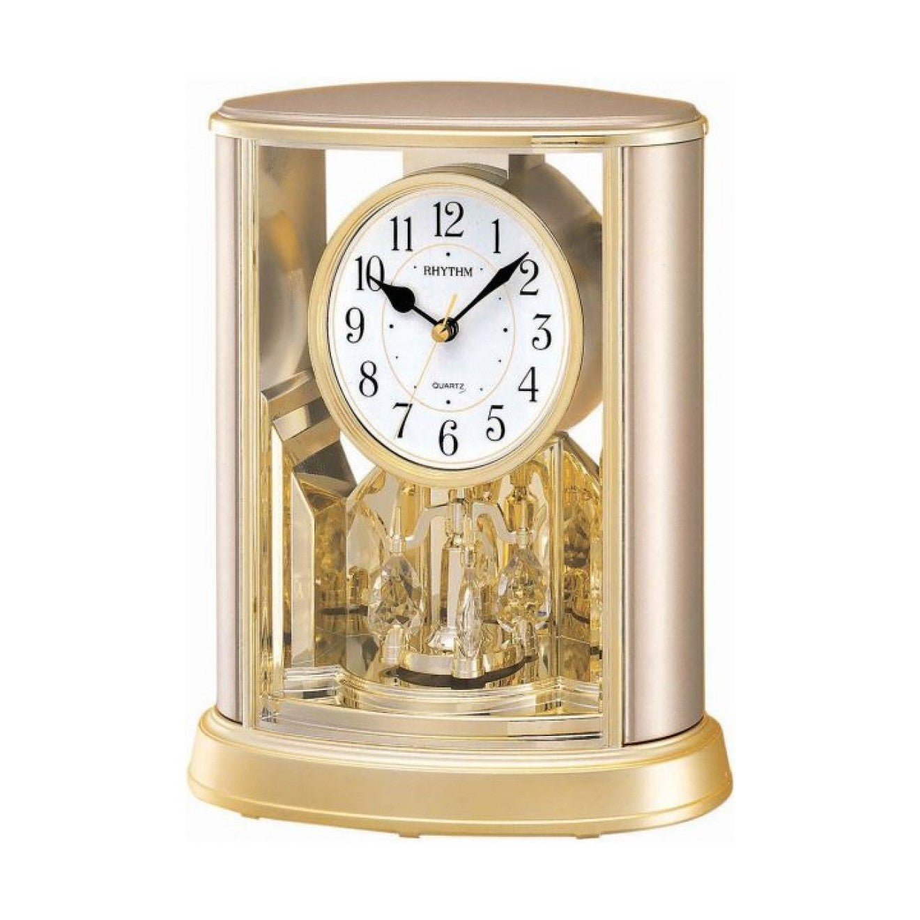 Rhythm Table Clock Pendulum RT4SG724WR18 – Solar Time™