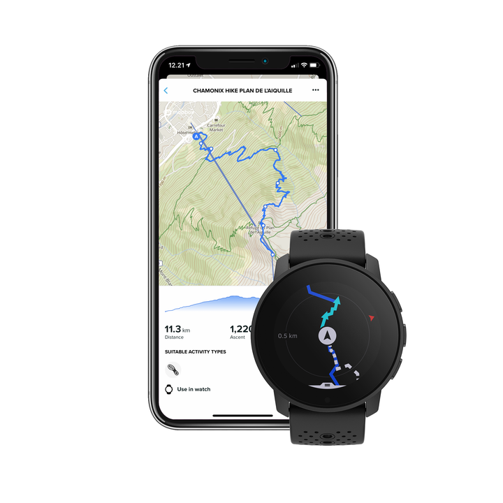 Suunto 9 Peak All Black - Ultra Thin & Tough GPS Watch