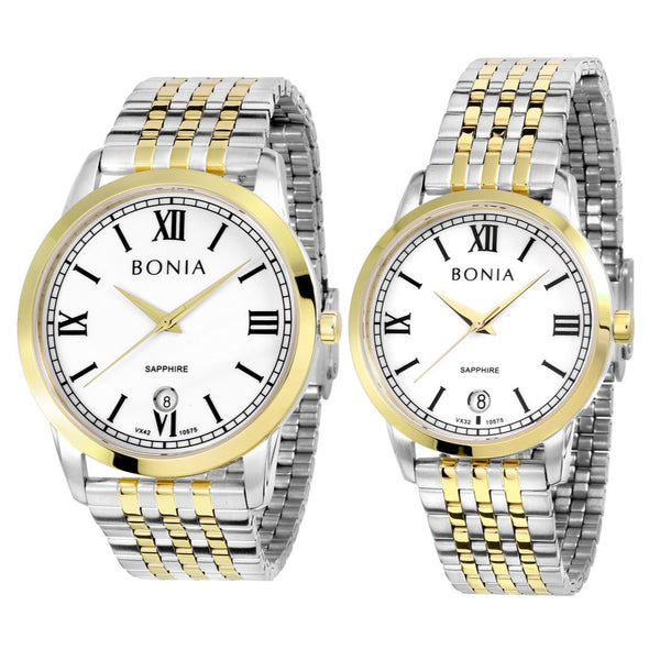 Bonia couple outlet watch