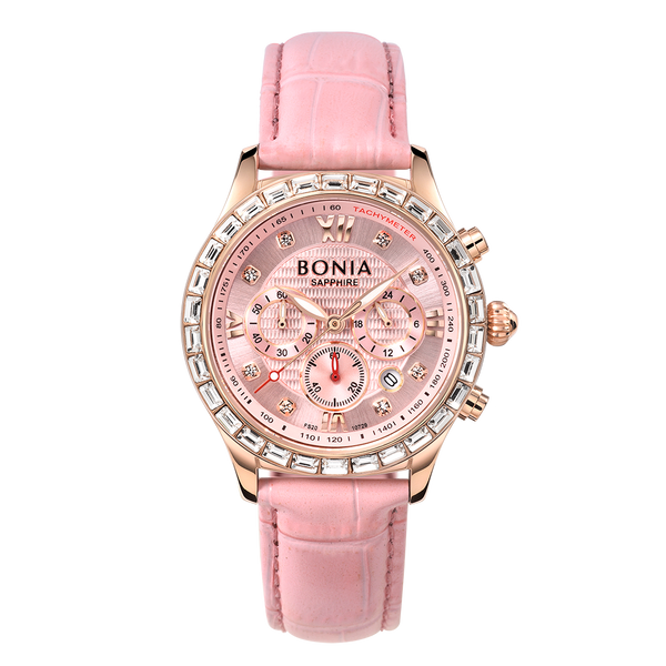 Bonia Women Chronograph BNB10729 2573S Solar Time