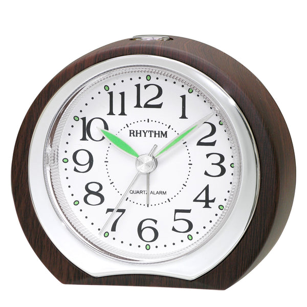 Rhythm Analog Alarm Clock Beep RTCRE819NR37