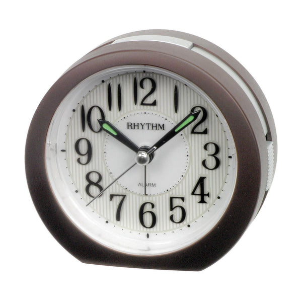 Rhythm Analog Alarm Clock Beep RTCRE839NR06