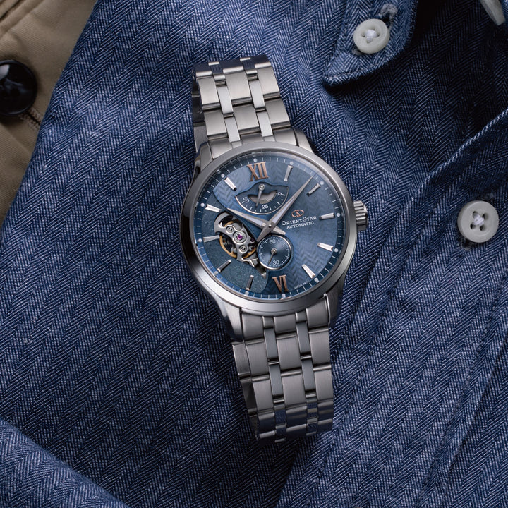 Orient Star Layered Skeleton Men Contemporary Automatic ORRE-AV0B08L