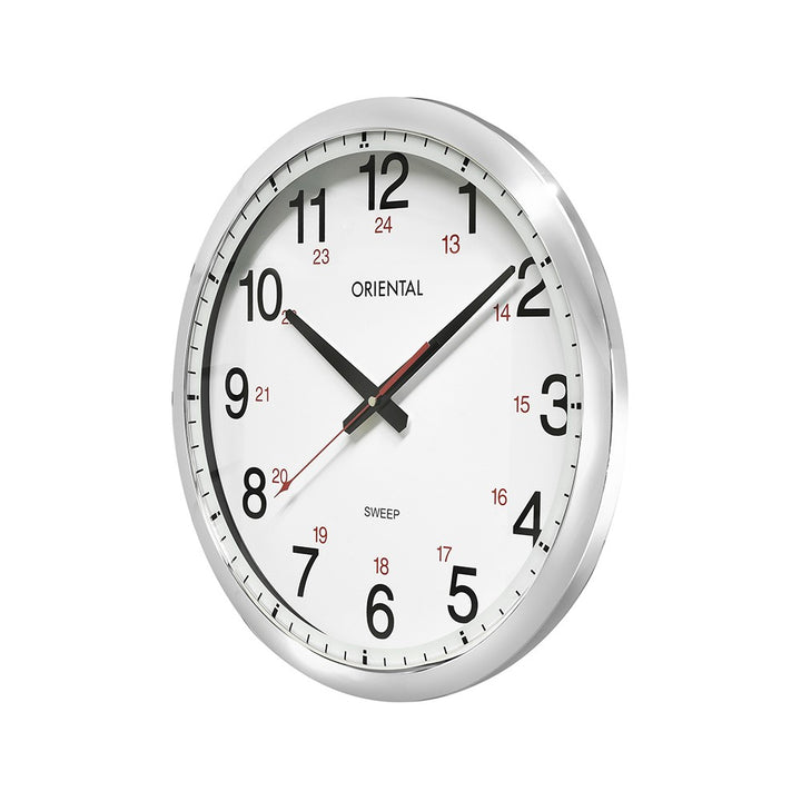 Oriental Analog Wall Clock Dual Times OTC009C113