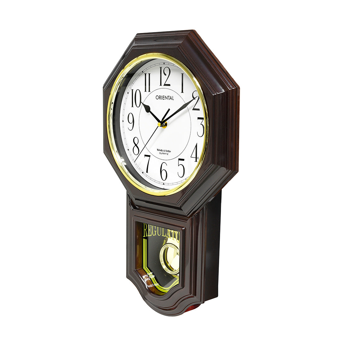 Oriental Analog Wall Clock OTM001N313 – Solar Time™
