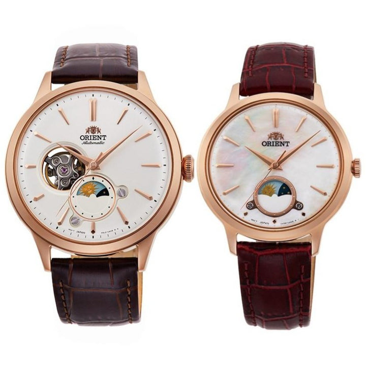 Orient Sun & Moon His & Her Set Contemporary (ORRA-AS0102S & ORRA-KB0002A)