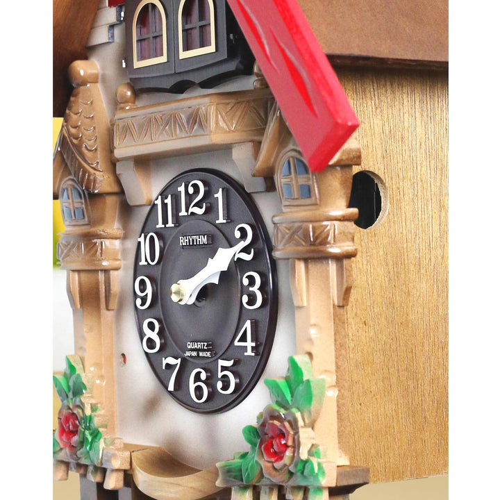 Rhythm Wall Clock Wooden Cuckoo RT4MJ415-R06