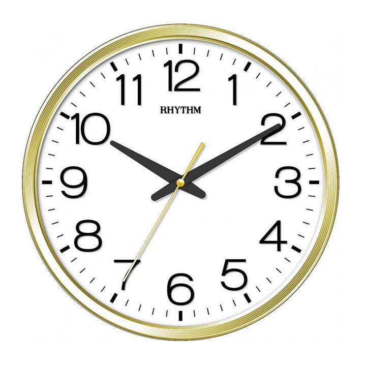 Rhythm Wall Clock 3D Numerals RTCMG494BR18