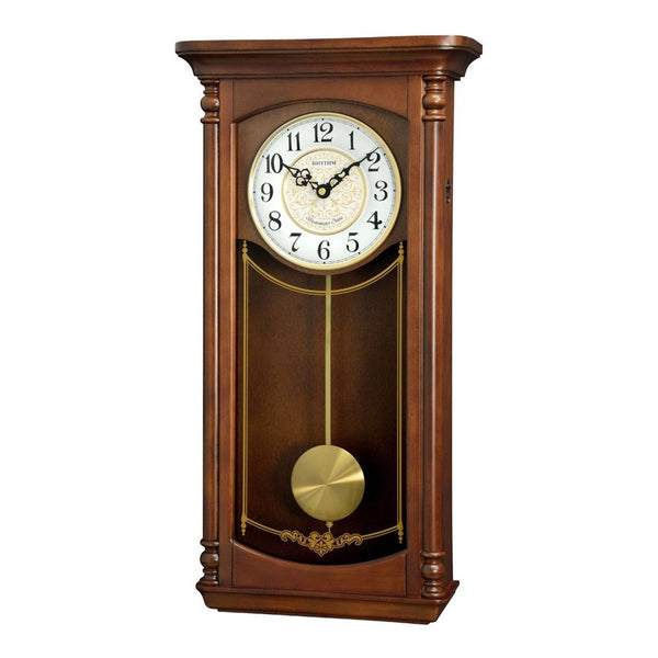 Rhythm Wall Clock Wooden Westminster chime RTCMJ581NR06