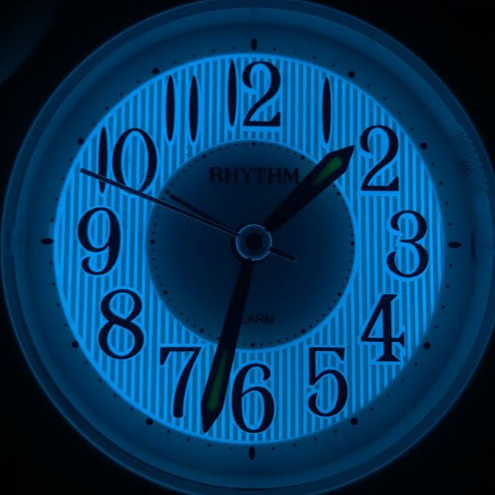 Rhythm Analog Alarm Clock Beep RTCRE839NR06