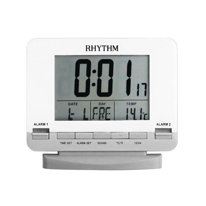 Rhythm Digital Alarms Clock RTLCT075NR03