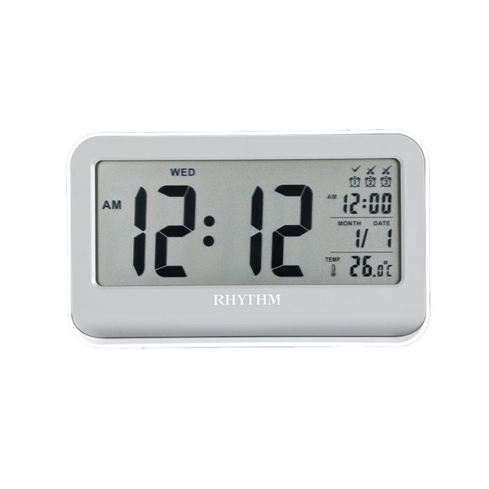 Rhythm Digital Alarm Clock RTLCT097NR03