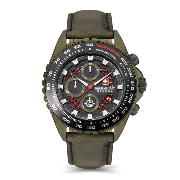 Swiss military hanowa discount tachymeter