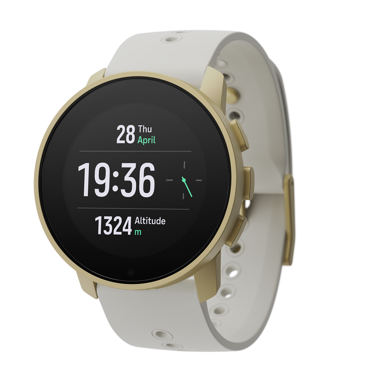 Suunto 9 Peak Pro Pearl Gold - Extremely thin and tough GPS multisport watch with superior battery life
