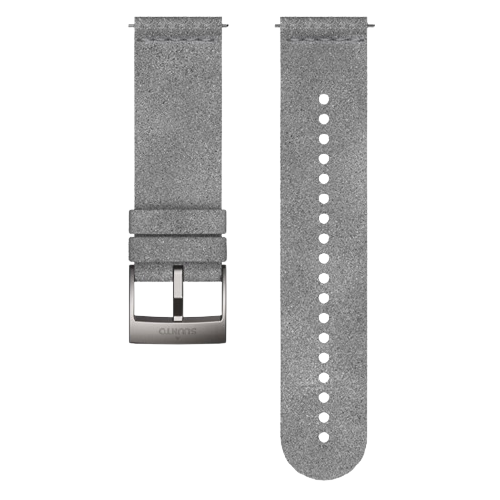 Suunto 24mm Grey Steel Urban 5 Microfiber Strap (M size)
