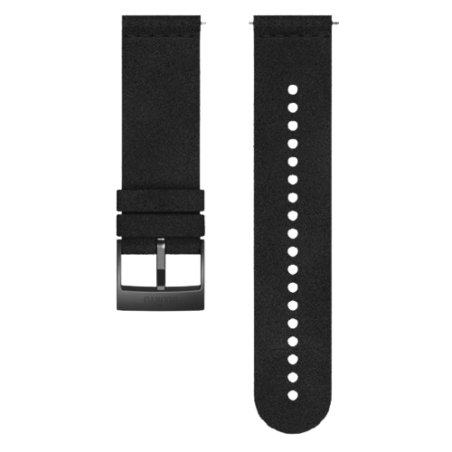 Suunto 24mm Black Black Urban 5 Microfiber Strap (M size)