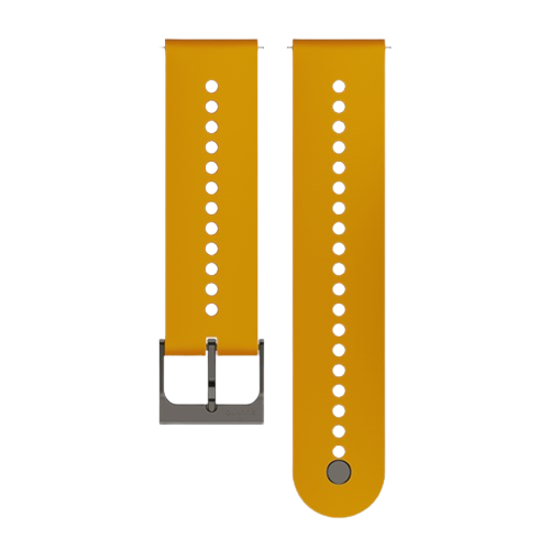 Suunto 22mm Urban 7 Silicone Strap - Ochre (Size S)