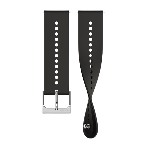 Suunto 22mm Urban 7 Silicone Strap - Black (Size S)