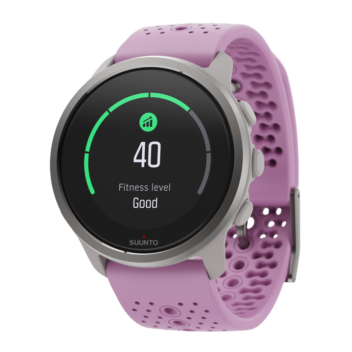 Suunto 5 Peak Wildberry - Lightweight multisport watch for training, exploring and wellbeing-Made in Finland with 100% renewable energy
