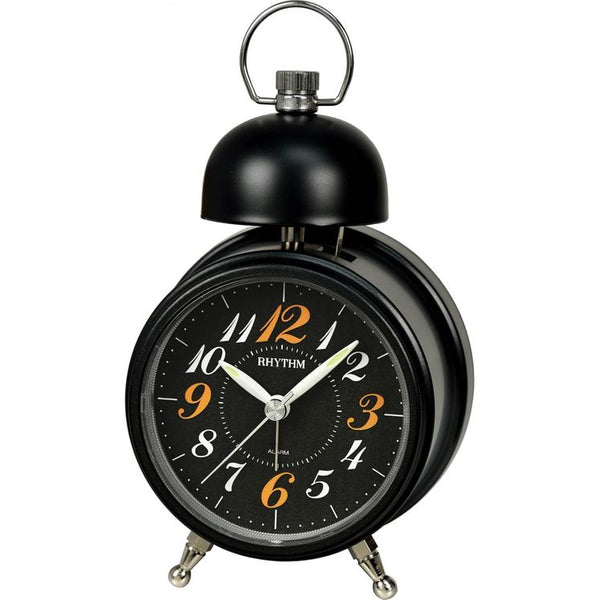 Rhythm Analog Alarm Clock Bell RTCRA851NR02