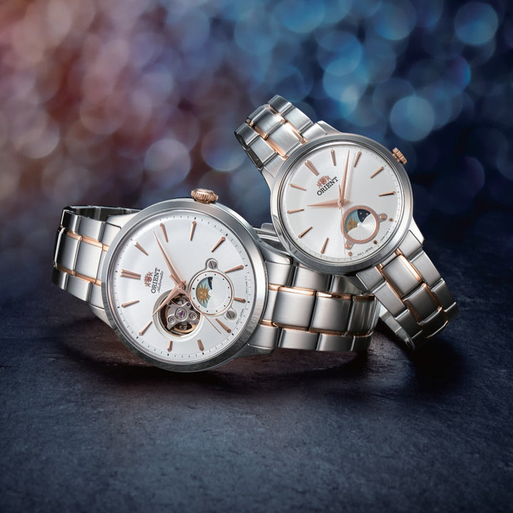 Orient Sun & Moon His & Her Set Contemporary (ORRA-AS0101S & ORRA-KB0001S)